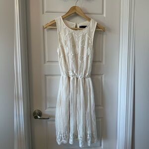 Francesca‘s Blue Rain Mini Dress